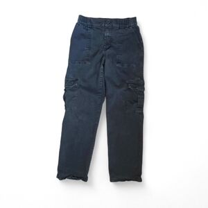 Women's Black Straight Leg Cargo Pants